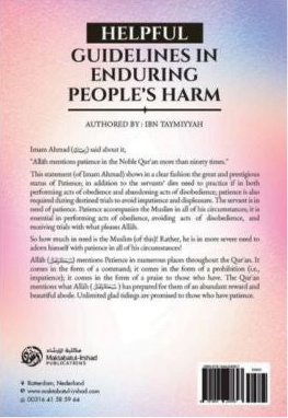 Enduring People’s Harm - Shaykh Abdul Razzaq al-Badr