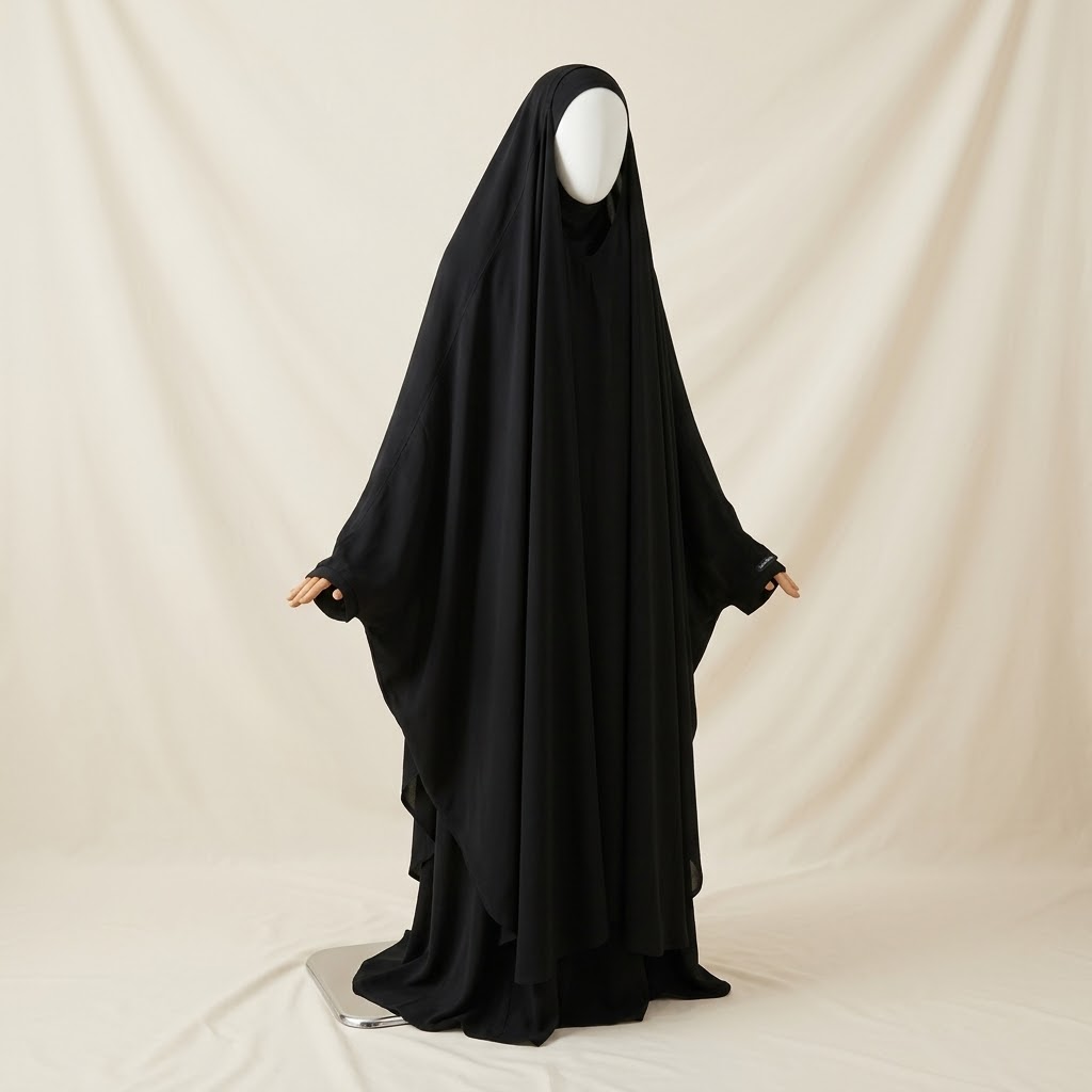 Khimar Al-Olayah: XL & V-Neck