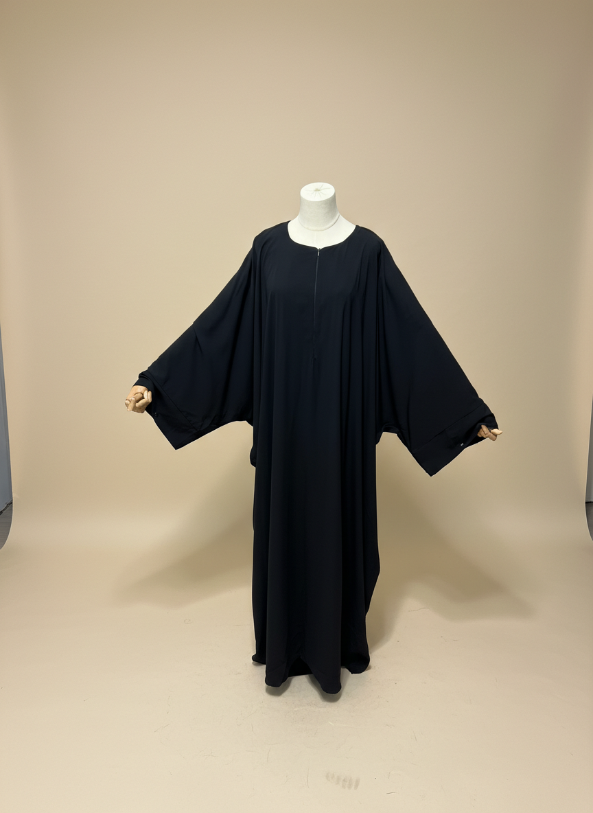 Abaya Nizwa - Wide Design & Zip