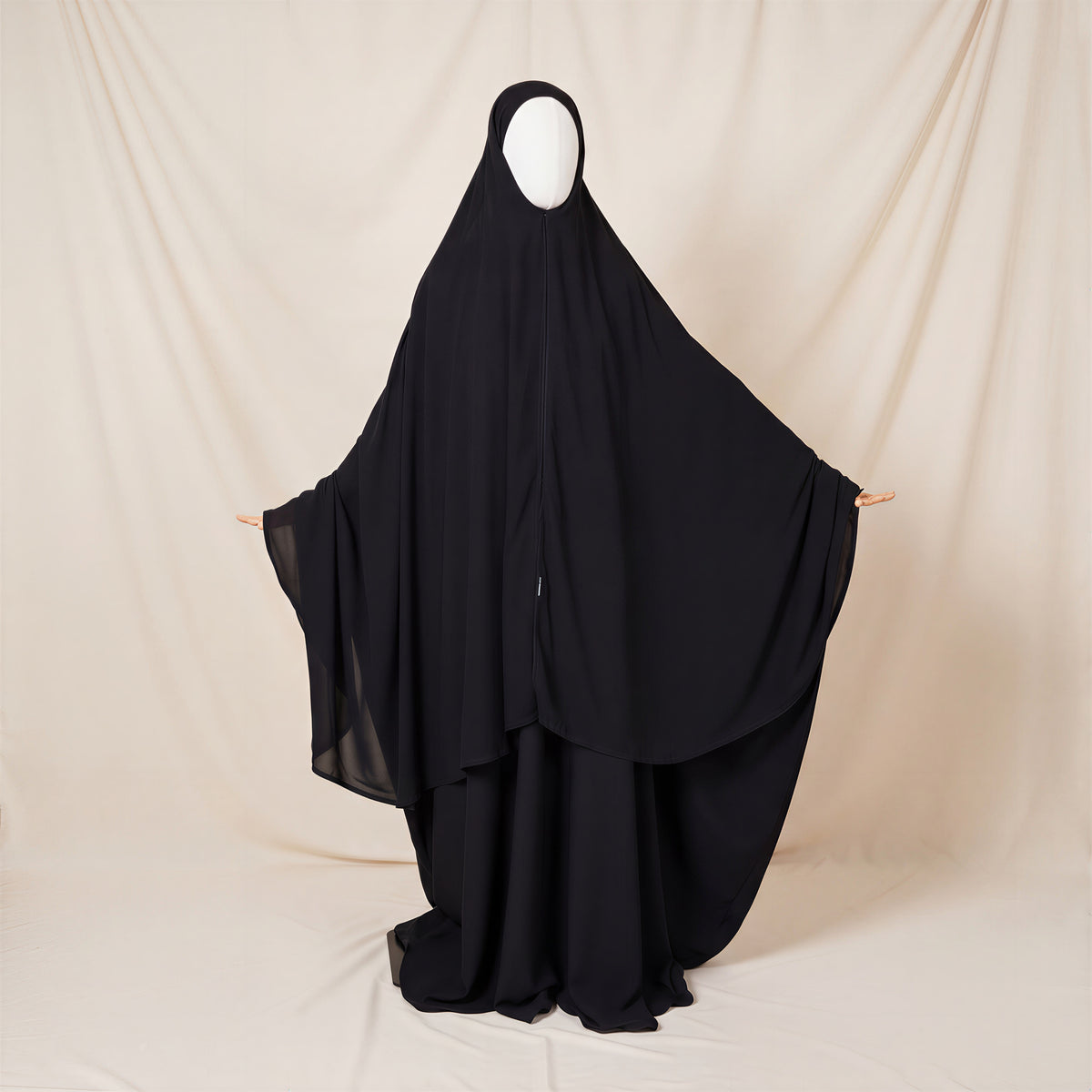 Khimar Lusail: Open Design (Snap-buttons)