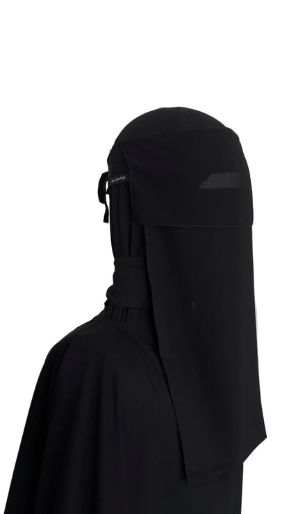 Niqab Al Afif – Full Flap (Extended Flap with Visibility)