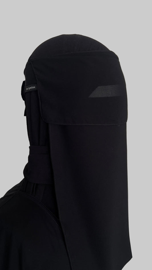 Niqab Al Afif – Full Flap (Extended Flap with Visibility)