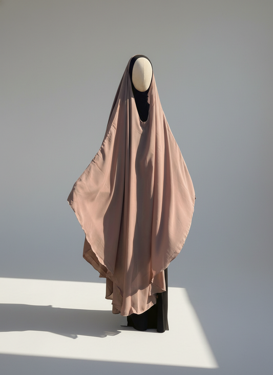 Khimar Bahri: XL & V-Neck