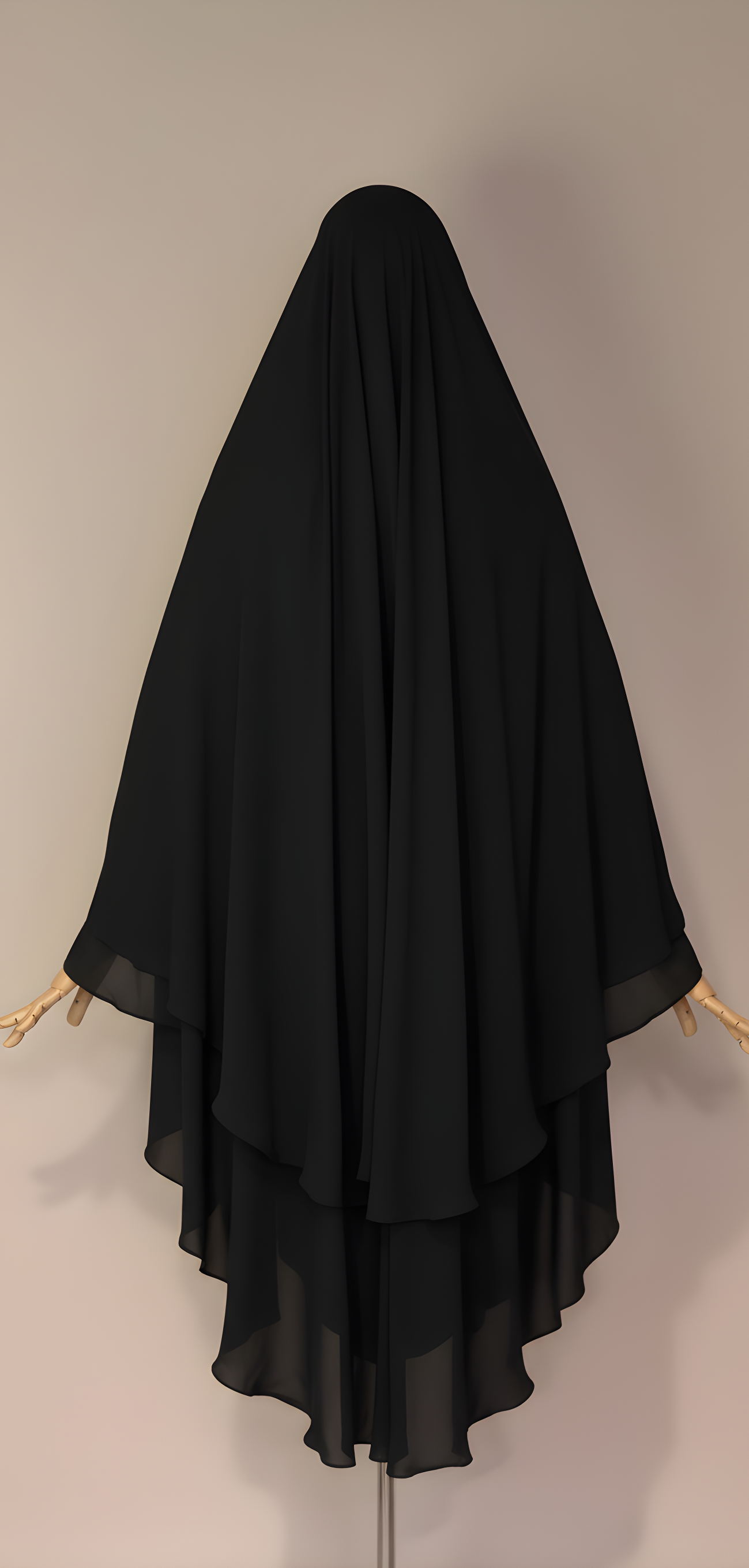 Khimar Bukhara: Layered, Open Design & Flowy