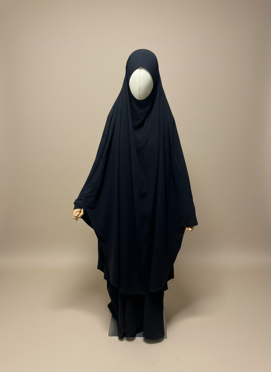 Khimar Togdheer: XL, Round Cut & Open Sides