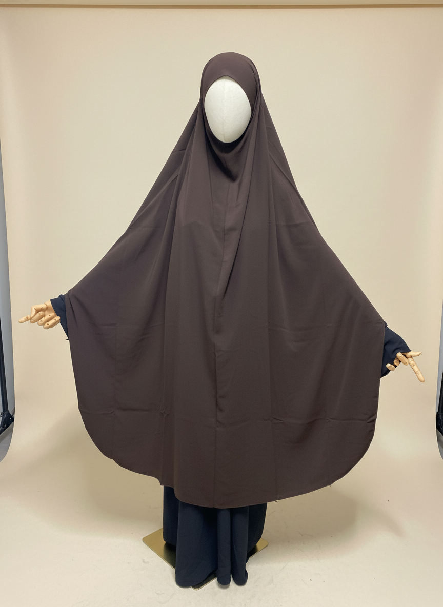 Khimar Togdheer: XL, Round Cut & Open Sides