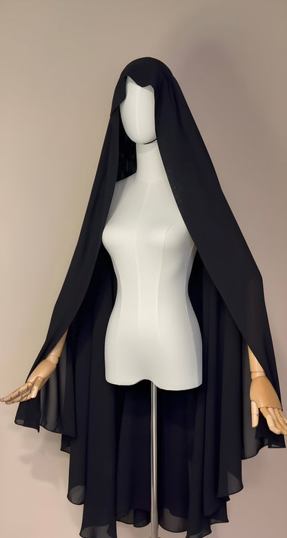 Khimar Bukhara: Layered, Open Design & Flowy