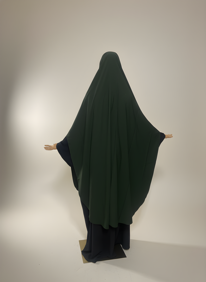 Khimar Togdheer: XL, Round Cut & Open Sides