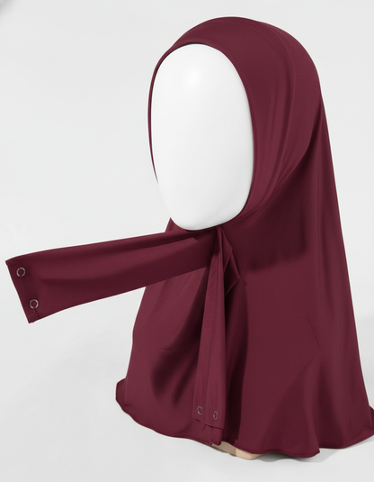 360 Full Coverage Undercap Burgundy