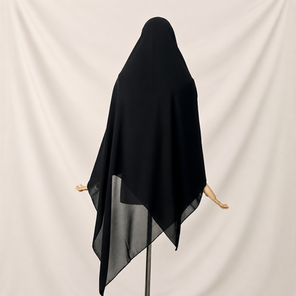Scarf Oran: XL - Black