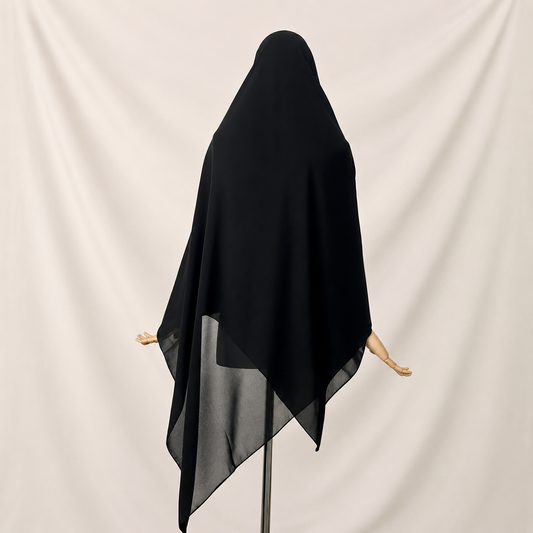 Scarf Oran: XL - Black