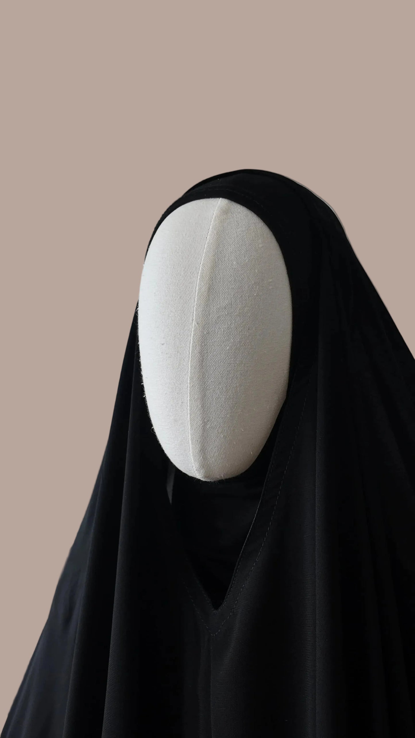 Jilbab Basra: V-Neck & Wide