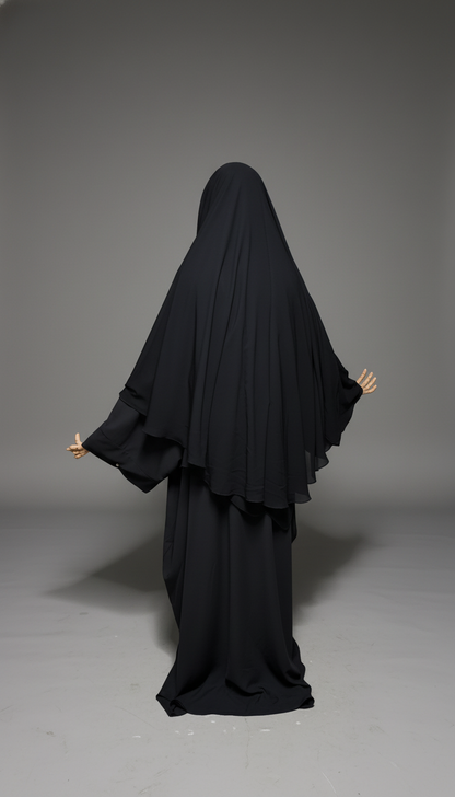 Khimar Jakarta: Short, Open-Neck & Flap Design