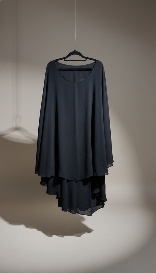 Khimar Jakarta: Short, Open-Neck & Flap Design