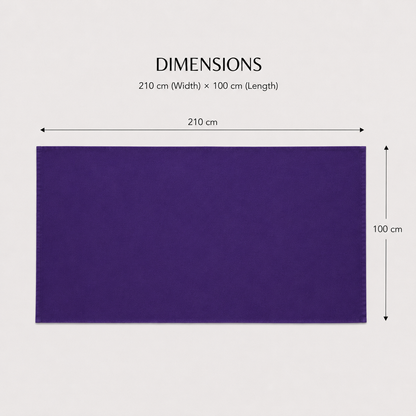 Scarf Oran: XL - Royal Purple